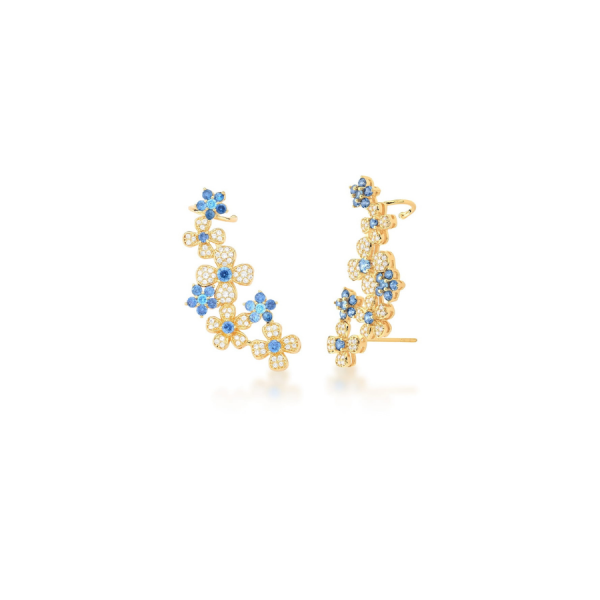 Brinco Ear Cuff Flor