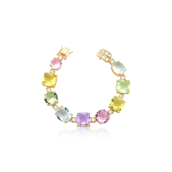 Pulseira Pedra Multicolor