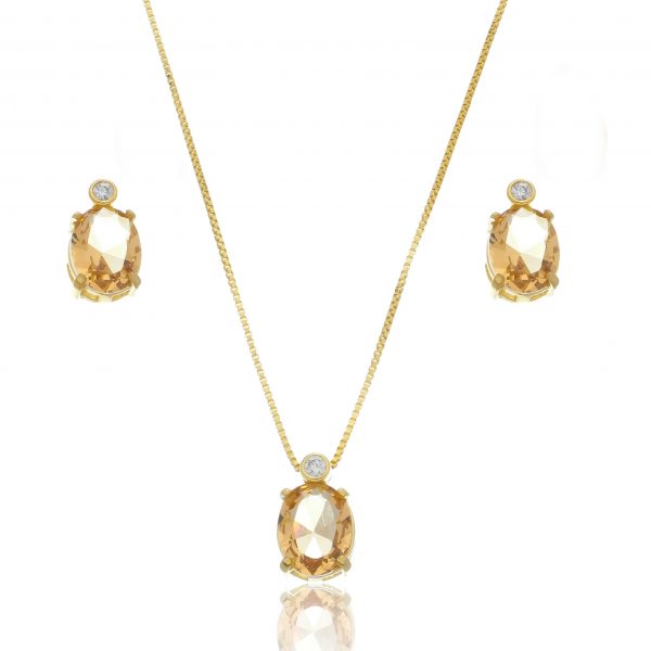 Conjunto Pedra Amber