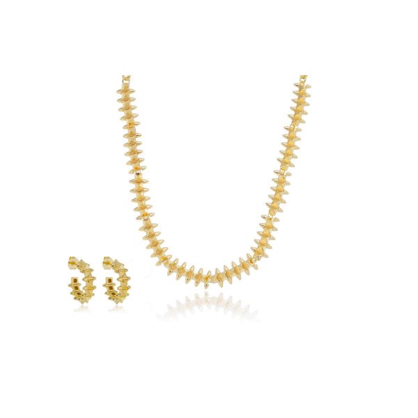 Conjunto Dourado Spike