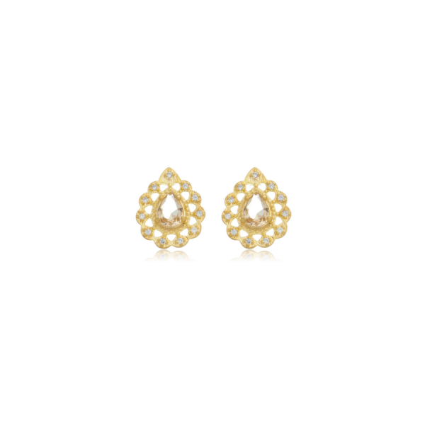 Brinco Dourado Gota