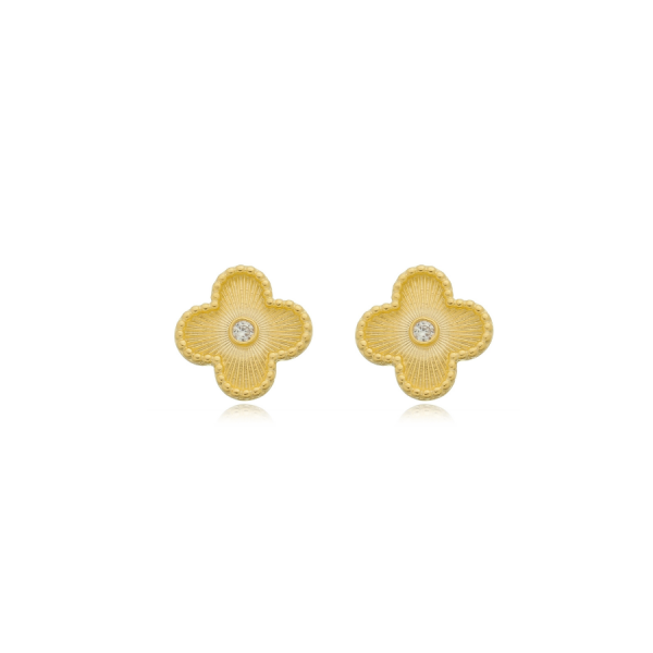 Brinco Florzinha Zirconia 2,5