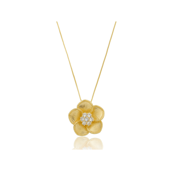Gargantilha de Flor Zirc 2m 3mm